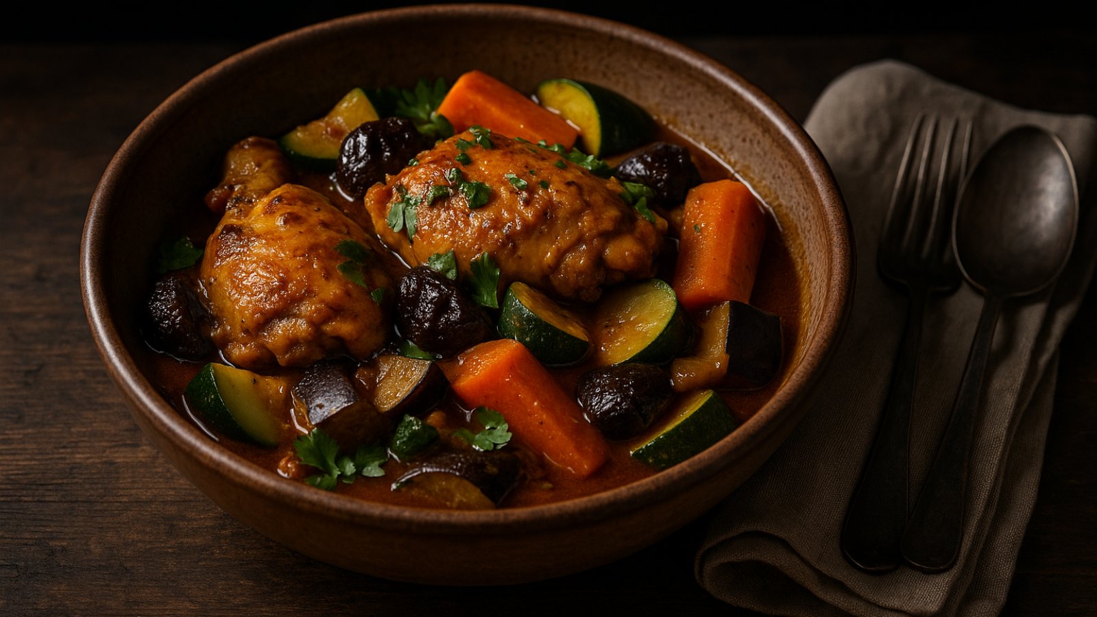 Chicken Tagine - High protein dinner