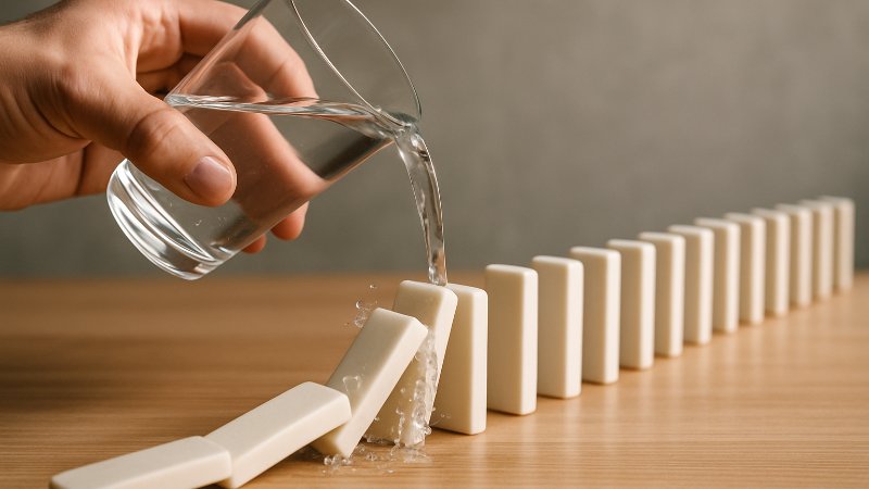 Domino Effect of Dehydration